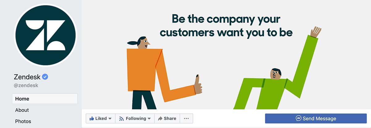 Zendesk Facebook Cover